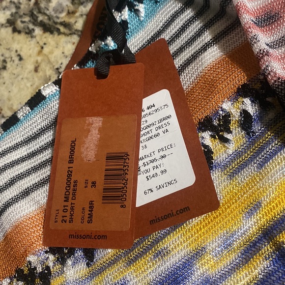 MISSONI Print Mini Dress - Picture 7 of 9